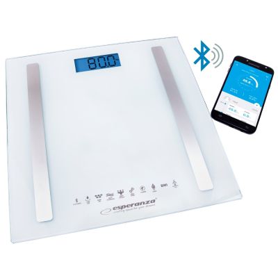 7. Esperanza B.FIT EBS016W Bluetooth Scale (White)