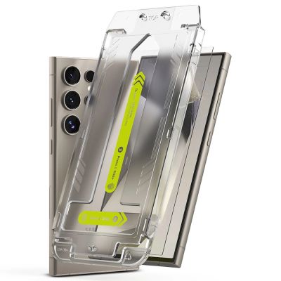 2. Ringke Easy Slide 2-pack tempered glass for Samsung Galaxy S24 Ultra