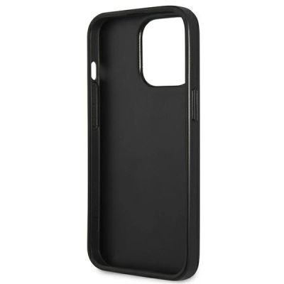7. Guess Saffiano 4G Small Metal Logo case for iPhone 13 Pro / 13 6.1" - black