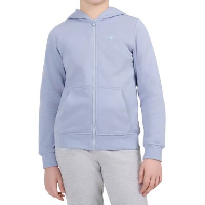 Girls’ Hoodie 4F F2765 light blue 4FJWAW26TSWSF2765 34S