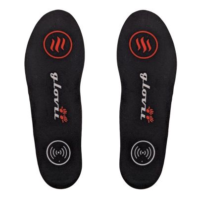 13. GLOVII HEATED SHOE INSERTS WITH REMOTE CONTROL, WIRELESSLY CHARGED, SIZE L (41-46) GW3L