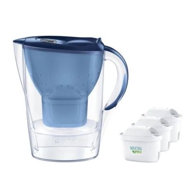 3. Brita Marella+3 Maxtra Pro PP filter jug (2.4l; blue)