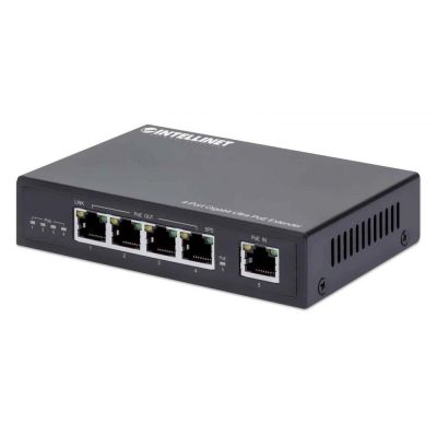 Intellinet 561617 Network Extender Network Transmitter Black 10, 100, 1000 Mbit/s