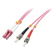 LINDY LWL-Duplex cable LC/ST OM4 10m 50/125¦m Multimode