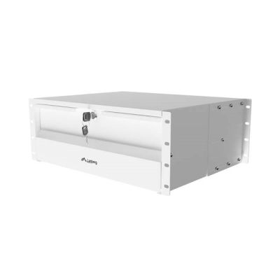 4. LANBERG DRAWER FOR CABINETS 19" 4U 360MM GRAY