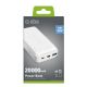 2. Powerbank SBS TTBB20000PD20W 20000 mAh 20W Power Delivery with MicroUSB, USB-C, USB-A - white