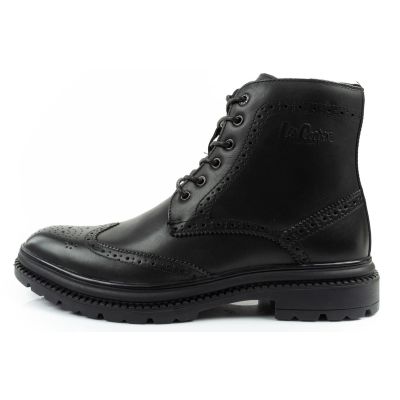 2. Lee Cooper men's shoes Chelsea boots elegant leather black