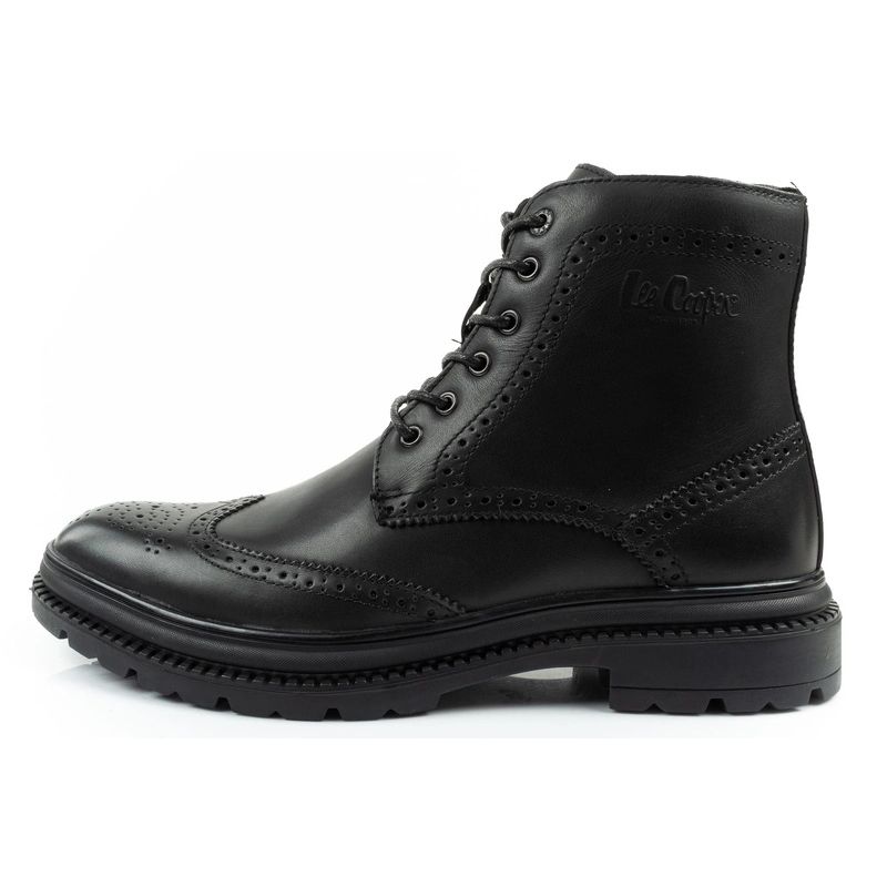 2. Lee Cooper men's shoes Chelsea boots elegant leather black