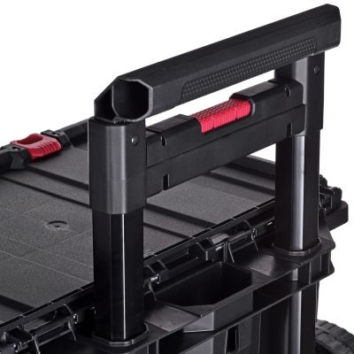 14. Set of 3 Stack"N"Roll KETER boxes