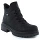 5. Women’s Black Leather Ankle Boots with Elastic Gussets, Rieker Y3163-00