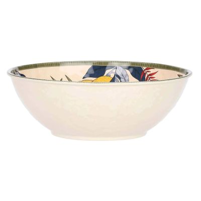 ROSE&TULIPANI LIMU Large white salad bowl - 36 cm