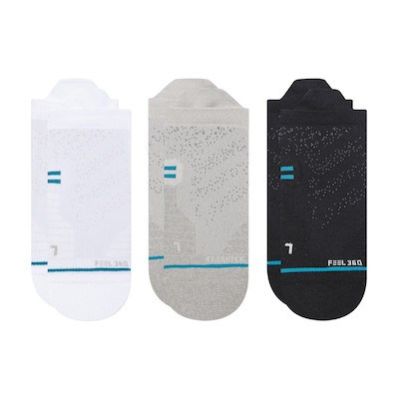 Stance Athletic Tab 3 Pack Running Socks - Multi