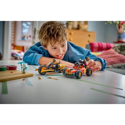 9. LEGO Ninjago 71864 - Kai and Cole's Multi-Function Vehicles