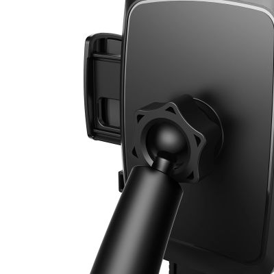 6. Joyroom JR-ZS259 mechanical car holder universal for phone on cockpit / window - black