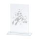 8. Engraved glass trophy