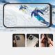 3. Clear 3in1 case for iPhone 12 Pro Max case gel cover with frame black