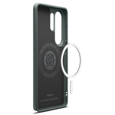 17. Spigen Liquid Air Mag MagSafe Case for Samsung Galaxy S26 Ultra - Green