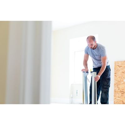 4. Stanley STST81337-1 sawhorse 2 pcs. Aluminum, Steel Foldable