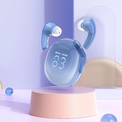 7. Acefast T9 Bluetooth 5.3 in-ear wireless headphones - blue