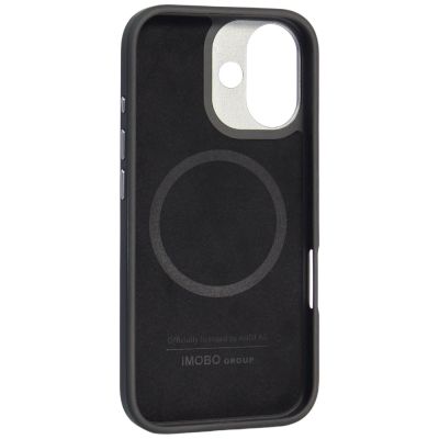7. Audi GT Synthetic Leather MagSafe case for iPhone 17 - black