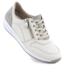 Cream Rieker N1100-80 women's leather sports shoes