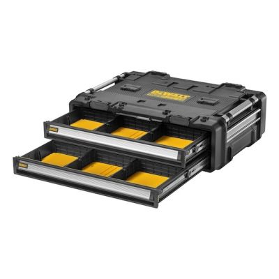 5. DeWALT DWST60510-1 Tool Box Metal, Plastic Black, Stainless Steel, Yellow