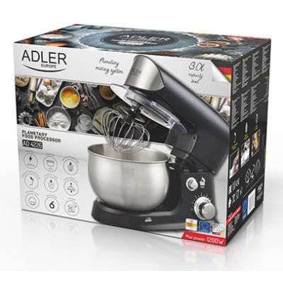 16. Planetary mixer ADLER AD 4226b, black