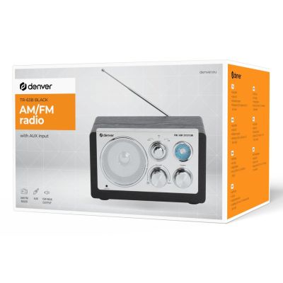 4. Denver TR-63B Analog Radio