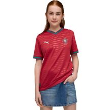 Puma FPF Portugal Home Jersey Replica Club Kids T-shirt Red 783281 01