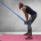 8. Fitness rubber PROFIT LONG MEDIUM 200x15x0.45cm blue DK 2227