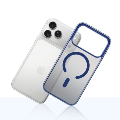 5. 3mk Frosty MagCase for iPhone 17 Pro Max - Blue