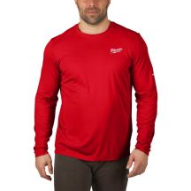 Milwaukee Lightweight Long Sleeve Work Shirt - Red WWLSRD-S