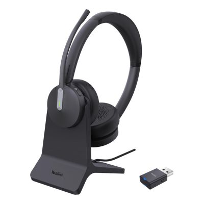 2. Yealink WH64 Dual on-ear headset