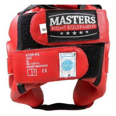 13. Boxing helmet Masters Ktop-Pu Wako Approved M 02251-02M