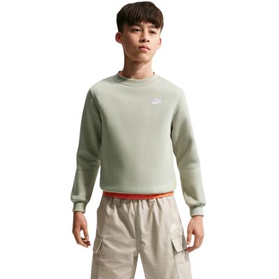 Nike Sportswear Club Fleece Kids' Sweatshirt Light Green FD3006 304 L
