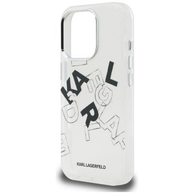 6. Karl Lagerfeld IML Sketched Graphic Case for iPhone 16 Pro - Clear