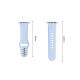 3. Tech-Protect Silicone strap for Apple Watch 40 / 41 / 42 mm - light blue