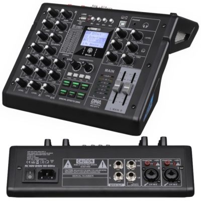 DNA MIX-EFF 4 analog audio mixer 4 channels US