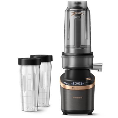 12. Philips Flip&Juice™ Blender HR3770/10 High-speed blender with juicer module