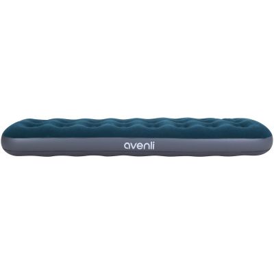 35. FLOCKED MATTRESS FOR 1-PERSON WITH BUILT-IN FOOT PUMP 191x73x22CM 24130