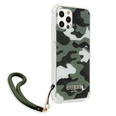 4. Guess GUHCP12LKSARKA iPhone 12 Pro Max 6.7" green/khaki hardcase Camo Collection