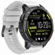 11. GRAVITY GPS GT24-2 Men's Smartwatch Black Silicone Strap + White Silicone Strap