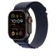 2. Apple MYPW3ZM/A Q601-09Z 49mm Navy AlpineLoop -S Strap - Black Titanium Finish