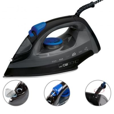 5. Clatronic DB 3703 steam iron (1800W; grey)