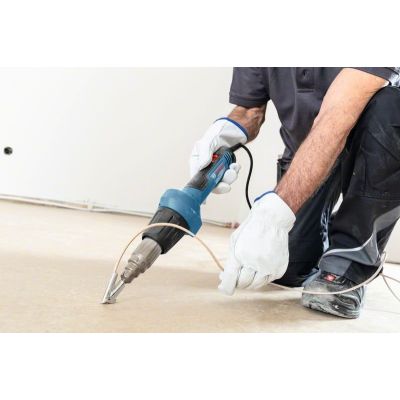 9. Bosch GHG 20-60 500 l/min 630 °C 2000 W Black, Blue, Gray