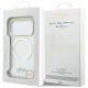 8. Guess IML Script Metal MagSafe Case for iPhone 17 Pro - Clear
