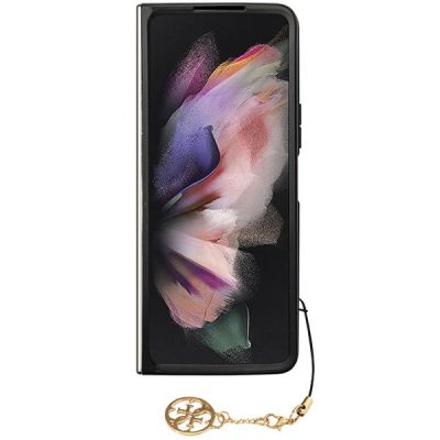 10. Guess GUHCZFD5GF4GGR F946 Z Fold5 gray/gray hardcase 4G Charms Collection