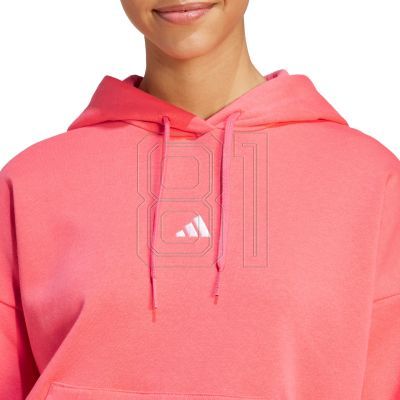 5. adidas Essentials Small Logo Feel Cozy Hoodie W KE4380