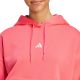 5. adidas Essentials Small Logo Feel Cozy Hoodie W KE4380