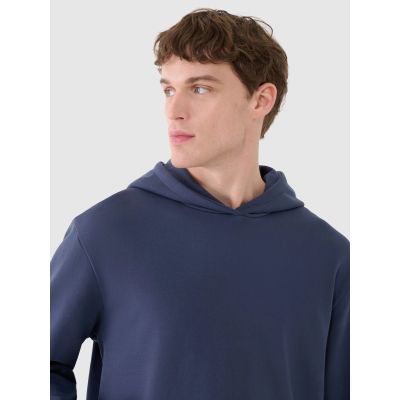 4. Men's sweatshirt with hood, open, 4F 4FWSS25TSWSM1749-22S